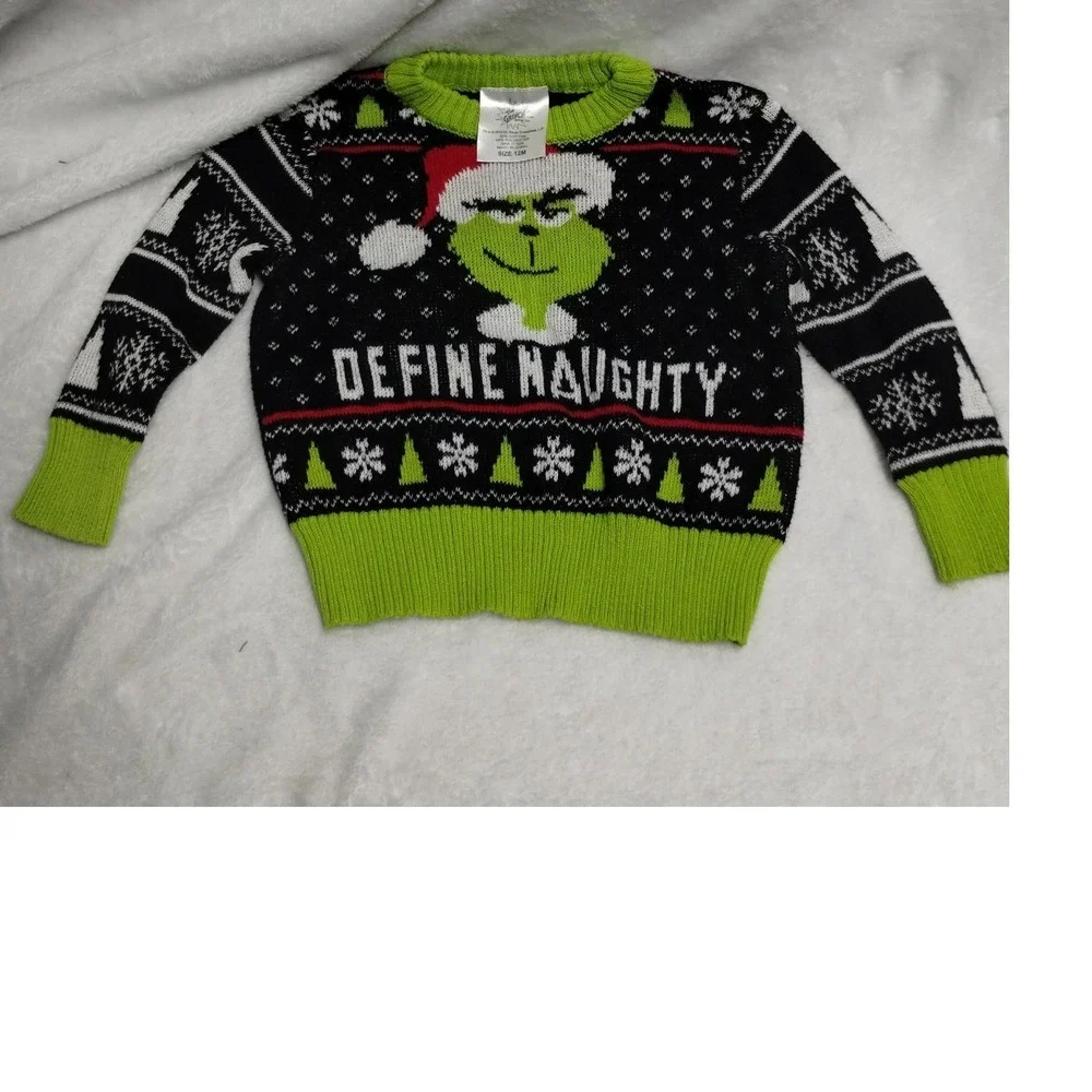 Kids 12M Grinch 